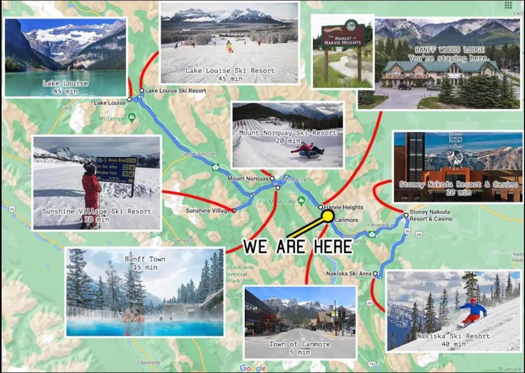 Mountainview -Privatechalet Sleep7- 5Min To Dt Vacation Home Canmore Extérieur photo